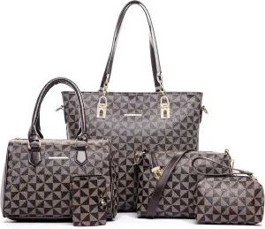 2E-youth Designer Purses and Handbags for Women Satchel Shoulder Bag Tote Top Handle Bag