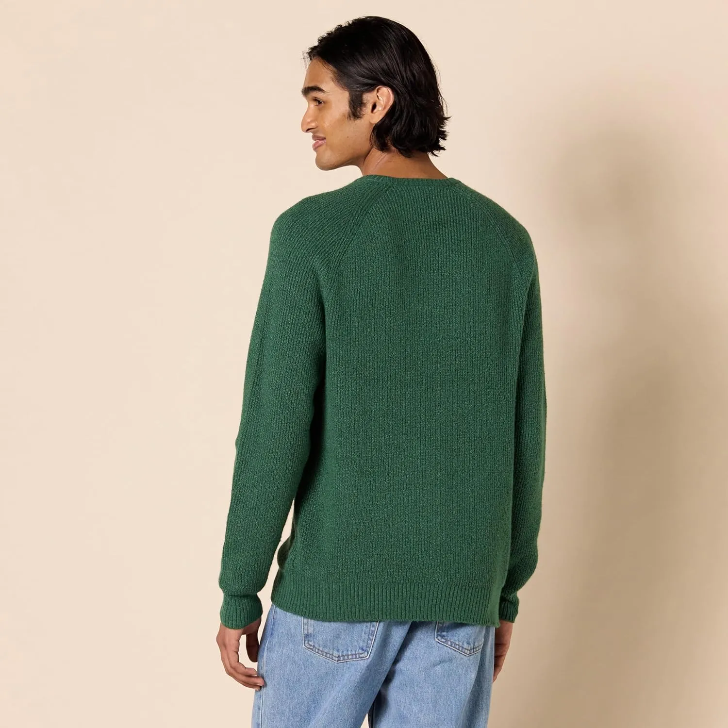 Amazon Essentials Men's Long-Sleeve Soft Touch Crewneck Sweater