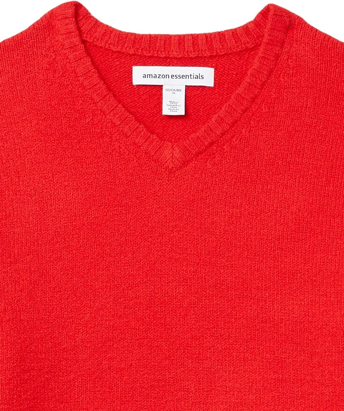Amazon Essentials Men's Long-Sleeve Soft Touch V-Neck Sweater