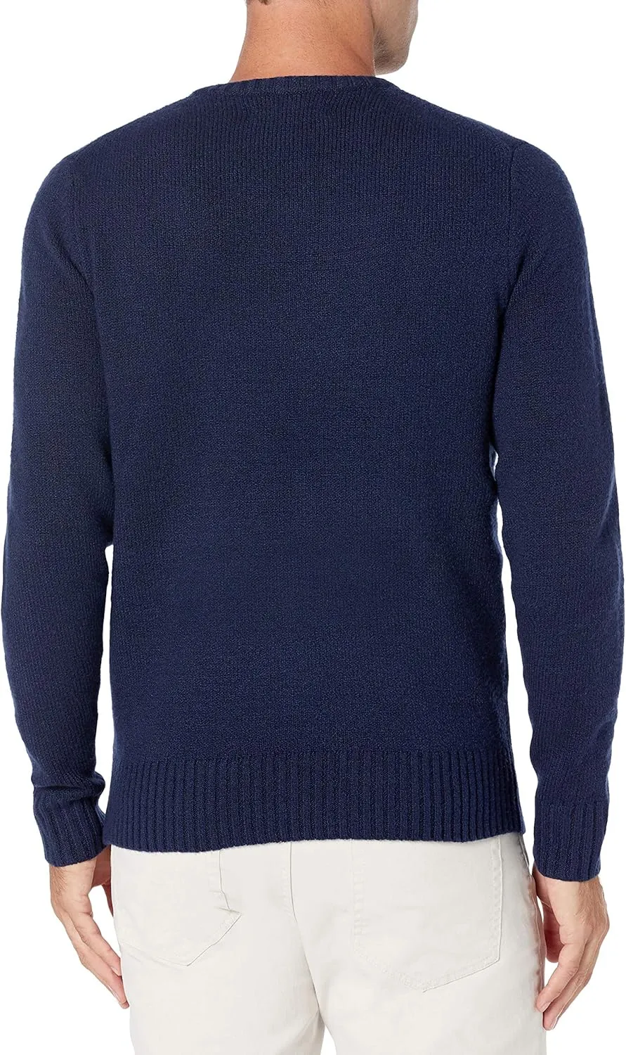 Amazon Essentials Men's Long-Sleeve Soft Touch V-Neck Sweater
