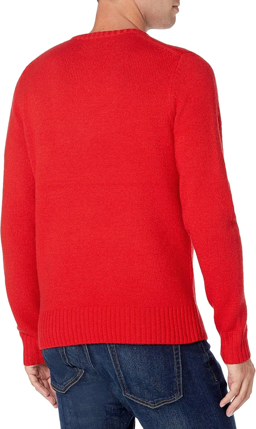 Amazon Essentials Men's Long-Sleeve Soft Touch V-Neck Sweater