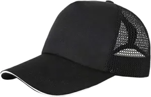 Baseball Caps for Men Women Breathable Mesh Trucker Hats Casual Lightweight Adjustable Cap Summer Outdoor Sport Sun Hat
