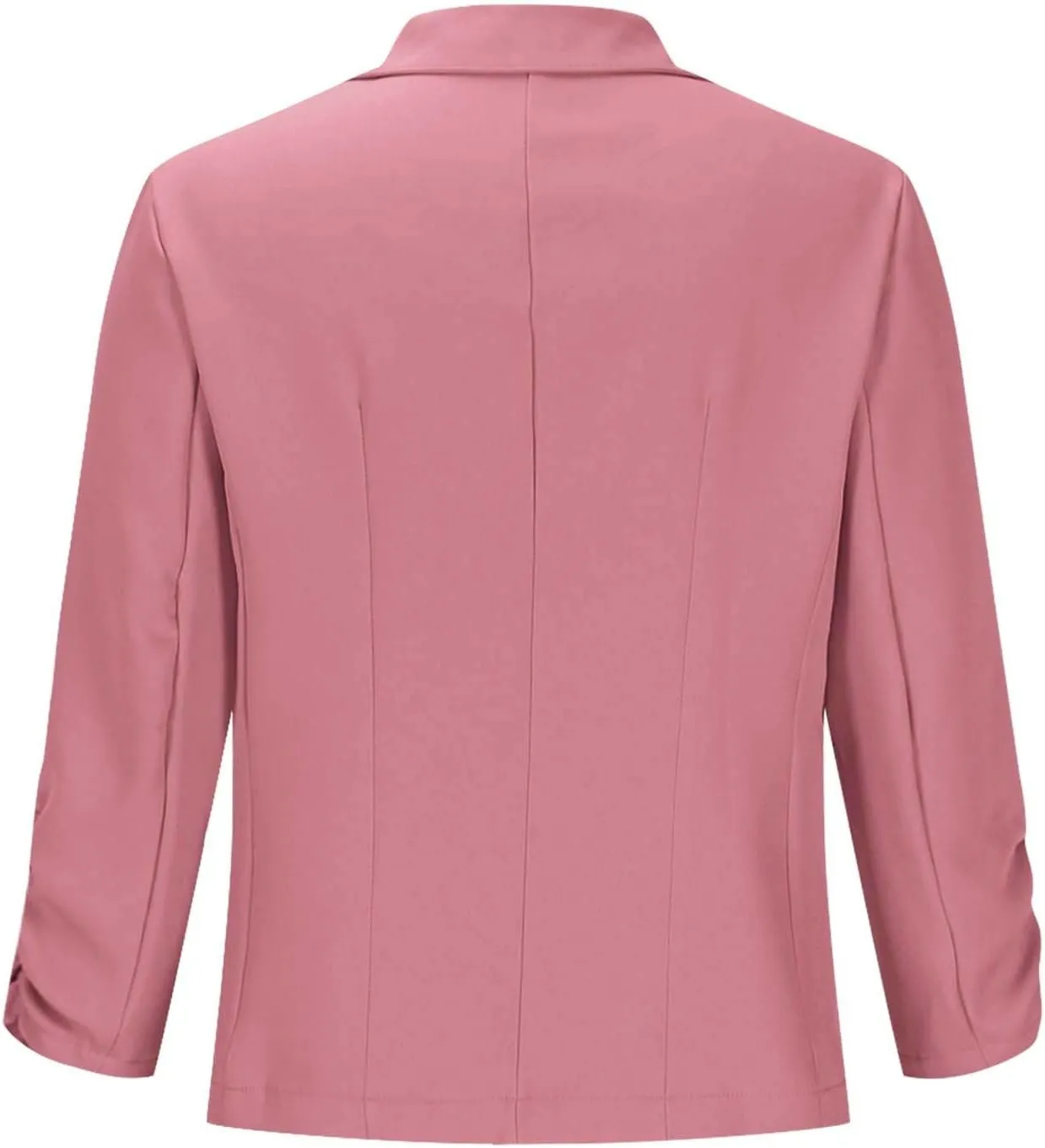 Blazers for Women Dressy 3/4 Sleeve Suit Jackets Open Front Business Casual Blazer Lightweight Work Office Blazer