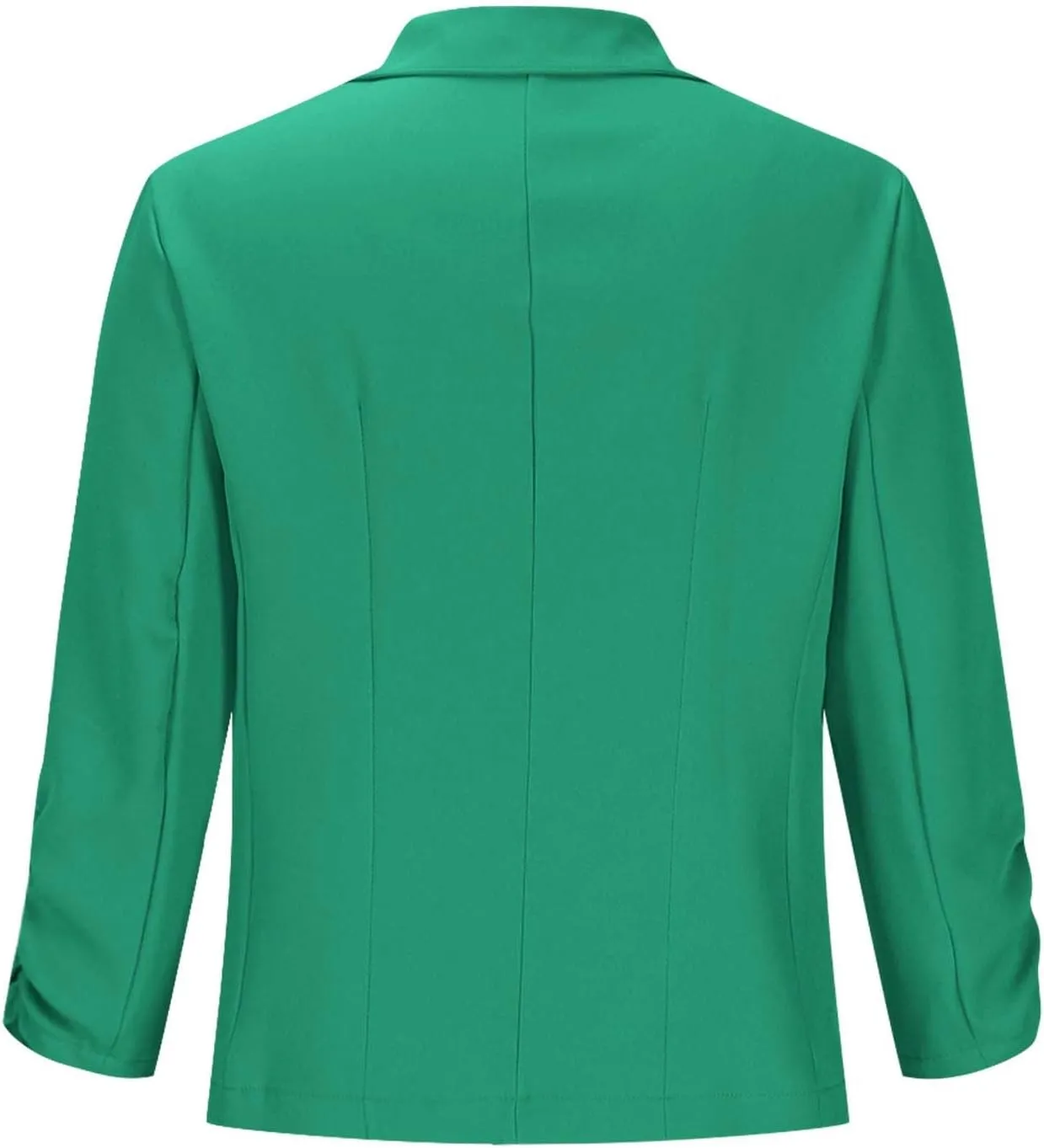 Blazers for Women Dressy 3/4 Sleeve Suit Jackets Open Front Business Casual Blazer Lightweight Work Office Blazer