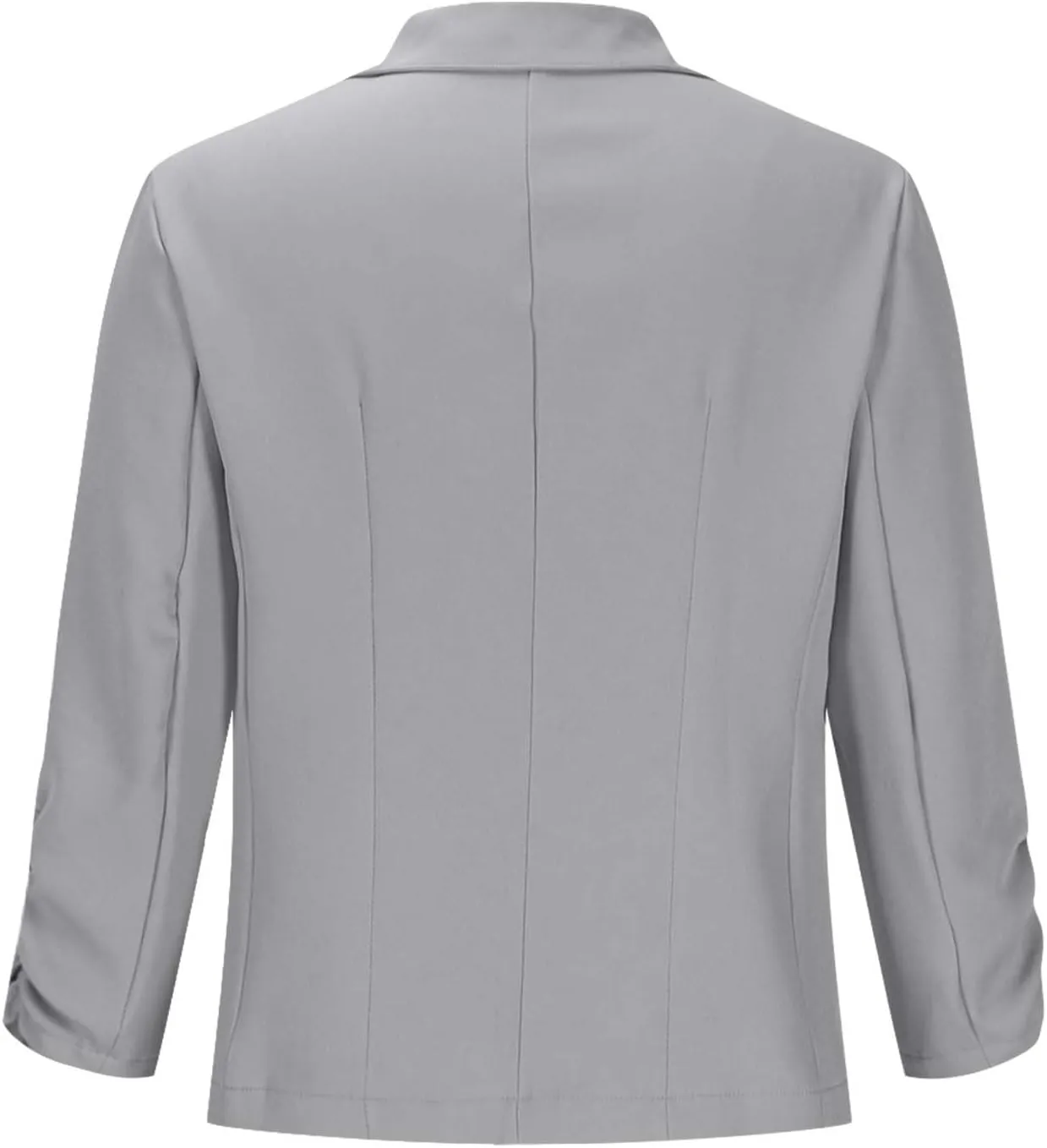 Blazers for Women Dressy 3/4 Sleeve Suit Jackets Open Front Business Casual Blazer Lightweight Work Office Blazer