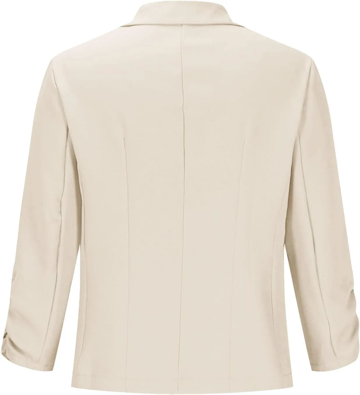 Blazers for Women Dressy 3/4 Sleeve Suit Jackets Open Front Business Casual Blazer Lightweight Work Office Blazer