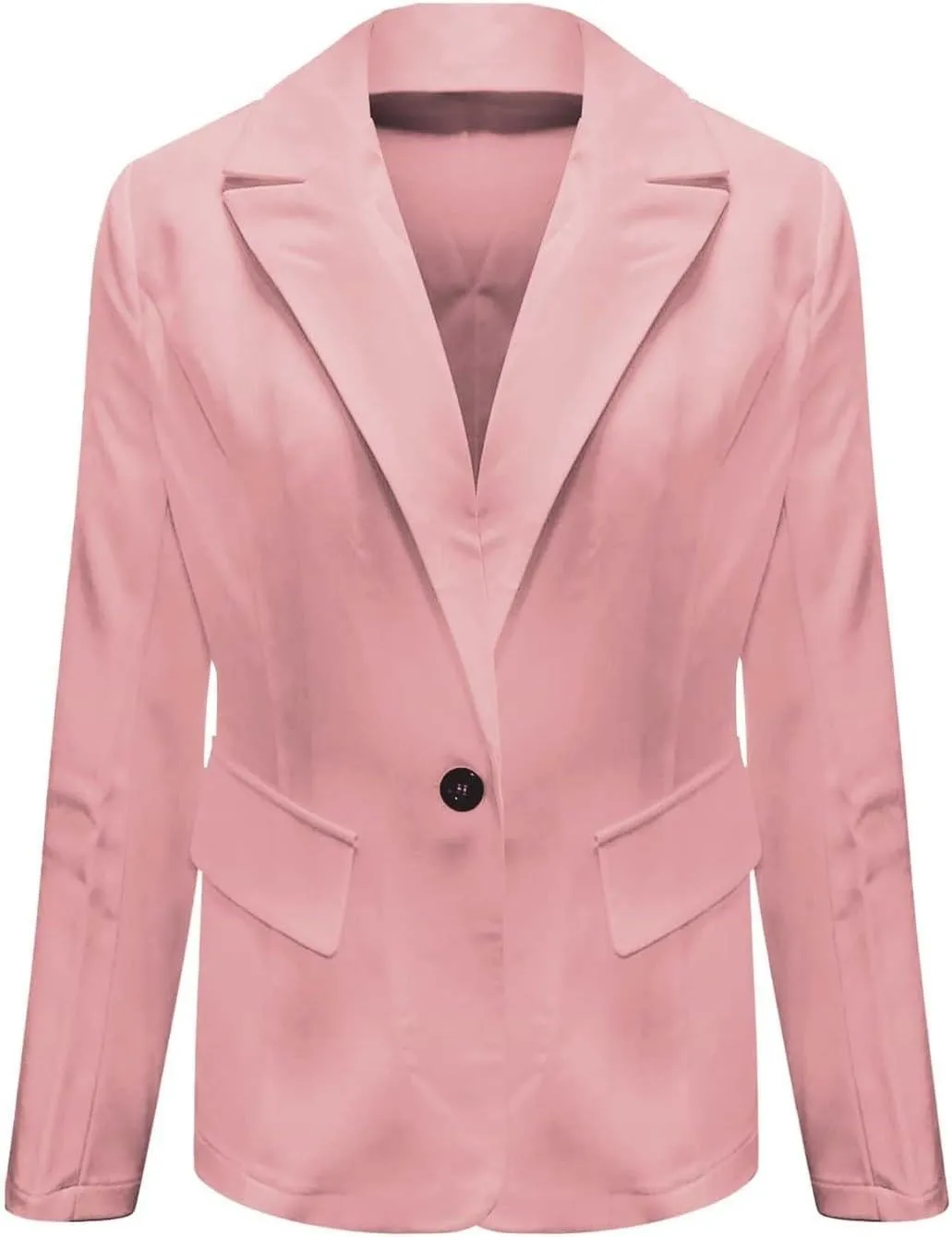 Blazers for Women Dressy Button Down Business Suit Jackets Causal Long Sleeve Lapel Open Front Work Office Blazer