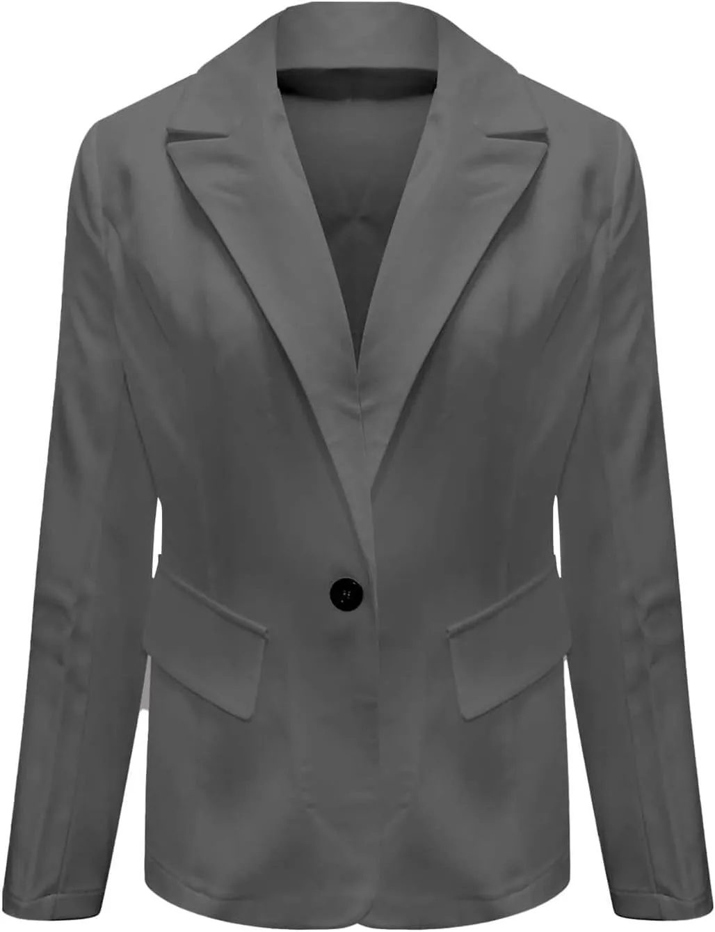Blazers for Women Dressy Button Down Business Suit Jackets Causal Long Sleeve Lapel Open Front Work Office Blazer