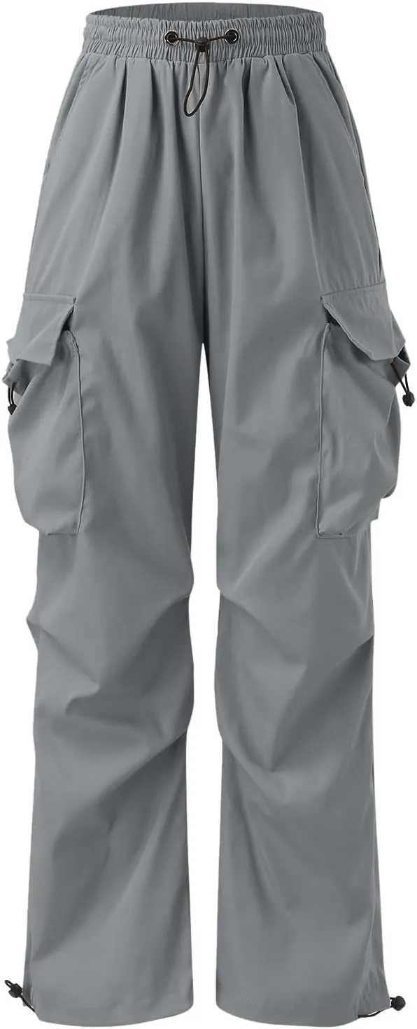 Cargo Pants for Men Baggy Casual Trendy Parachute Pant Loose Fit Harem Streetwear Joggers with Pockets