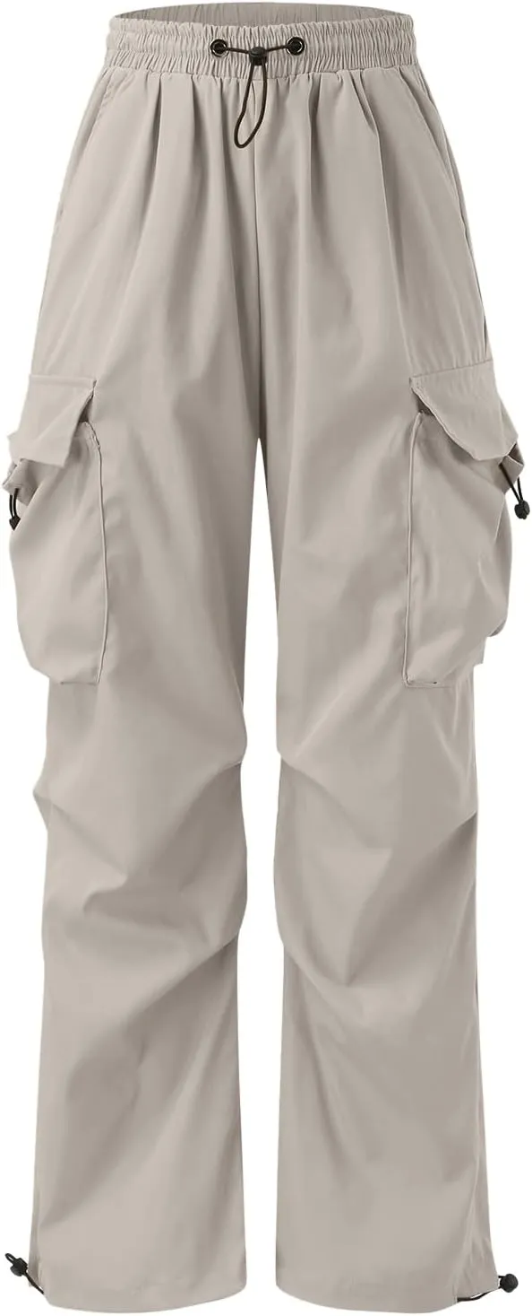 Cargo Pants for Men Baggy Casual Trendy Parachute Pant Loose Fit Harem Streetwear Joggers with Pockets