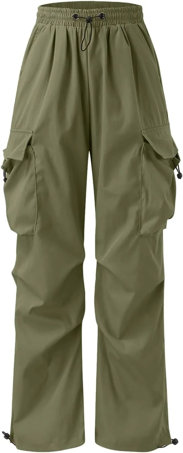 Cargo Pants for Men Baggy Casual Trendy Parachute Pant Loose Fit Harem Streetwear Joggers with Pockets