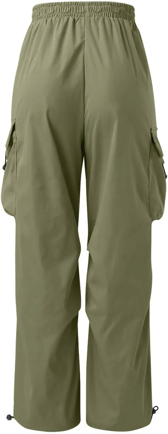 Cargo Pants for Men Baggy Casual Trendy Parachute Pant Loose Fit Harem Streetwear Joggers with Pockets