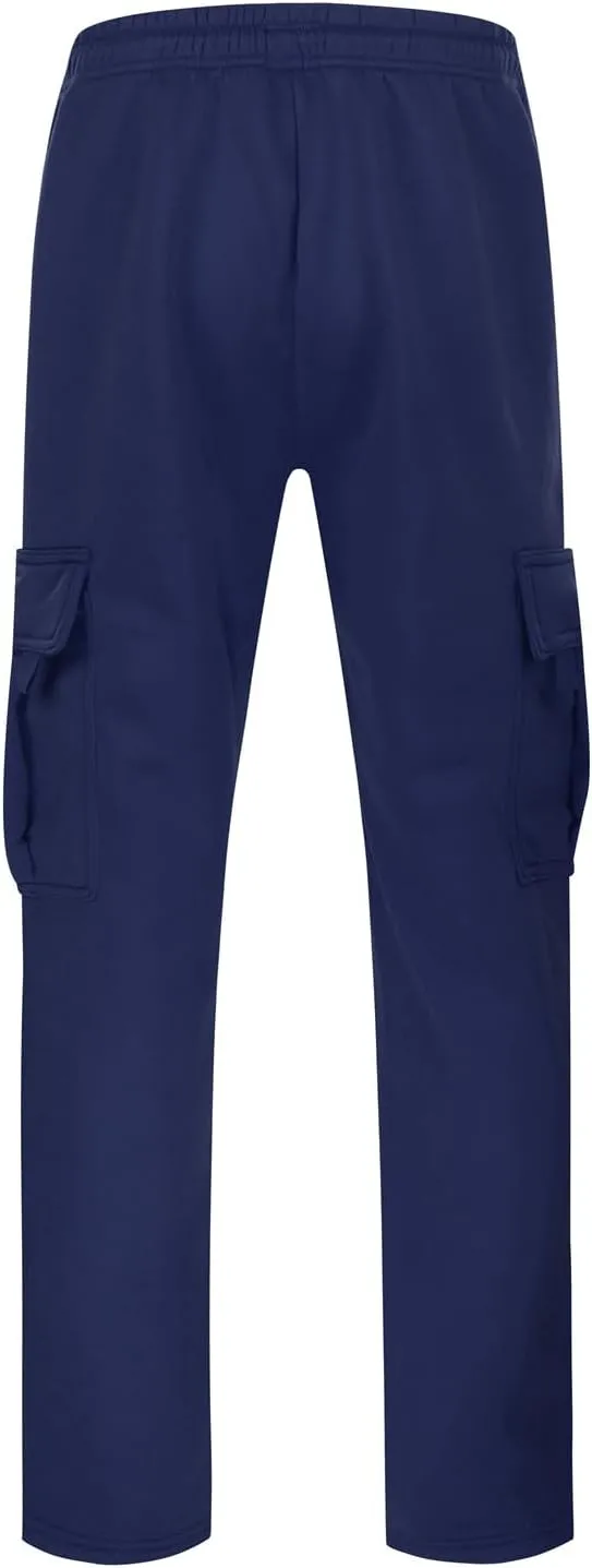 Cargo Pants for Men,Mens Active Athletic Workout Sports Cargo Sweatpants for Men with Pocket and Drawstring