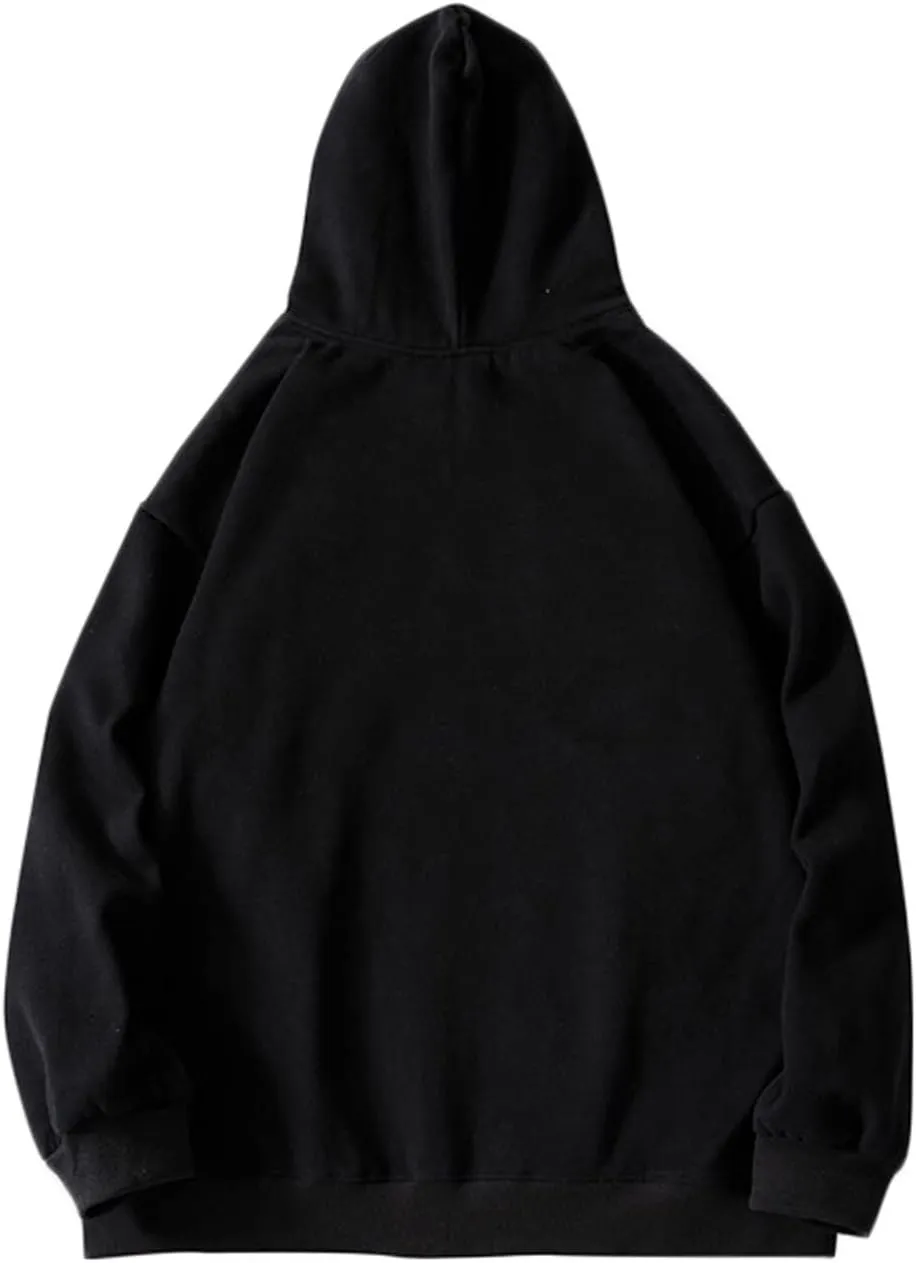 Cathalem Hoodies for Men Fashion,Casual Men's Sports Long-Sleeved Hooded Sweater Jogging Track and Filed Gym Training Hoodie