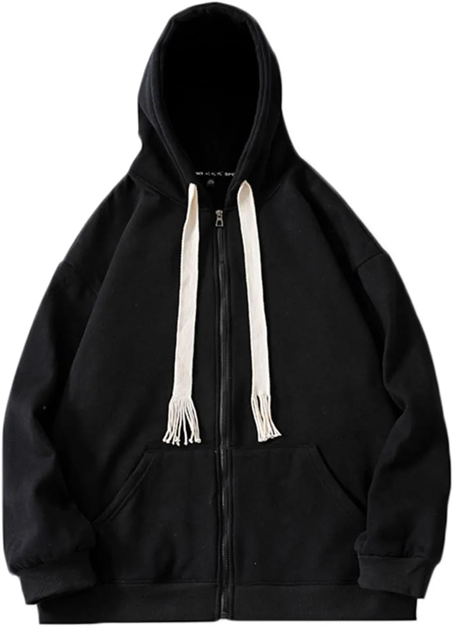 Cathalem Hoodies for Men Fashion,Casual Men's Sports Long-Sleeved Hooded Sweater Jogging Track and Filed Gym Training Hoodie