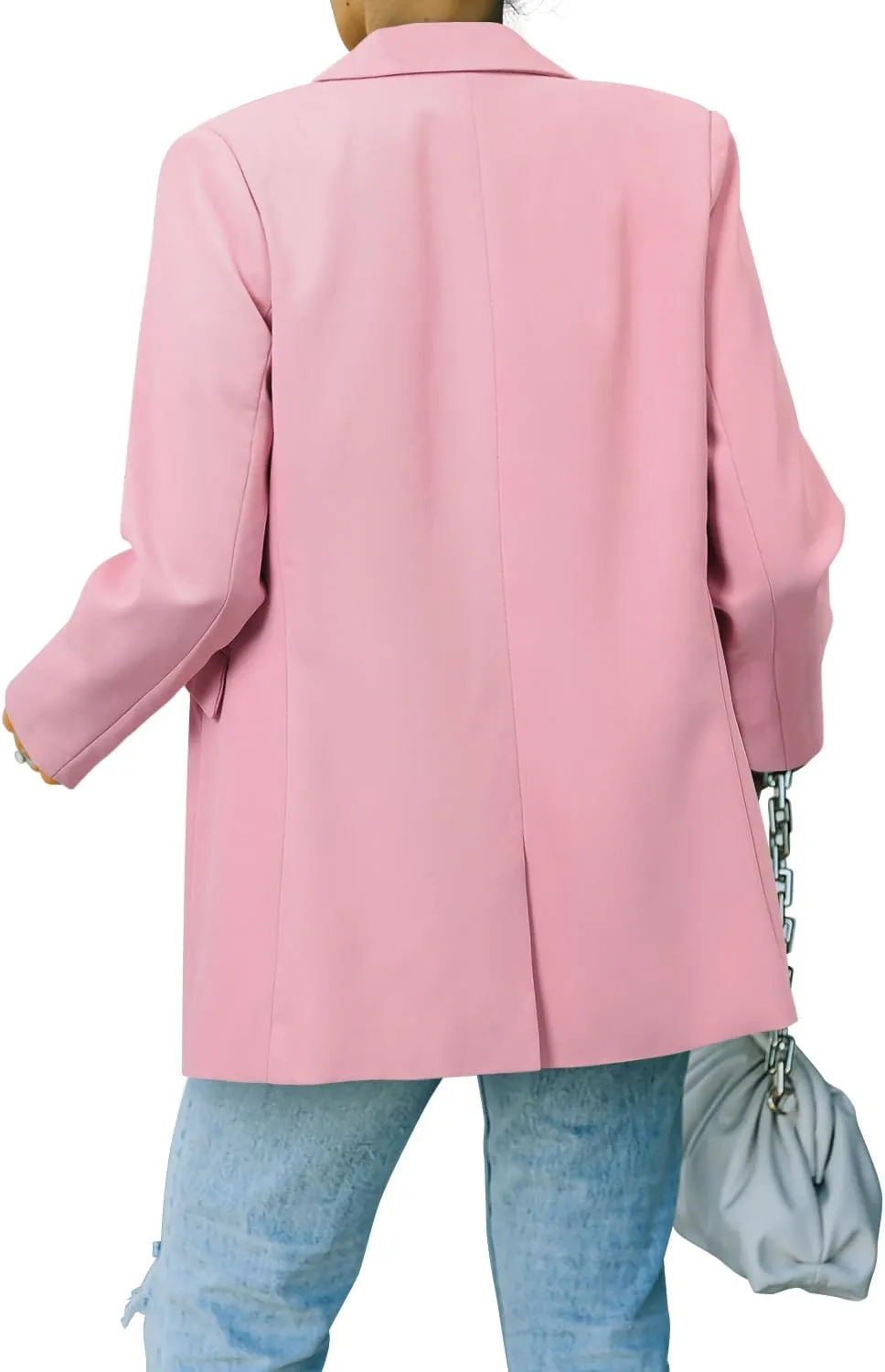 CRAZY GRID Women Business Casual Blazers with Lined Professional Work Suit Jacket with Pockets