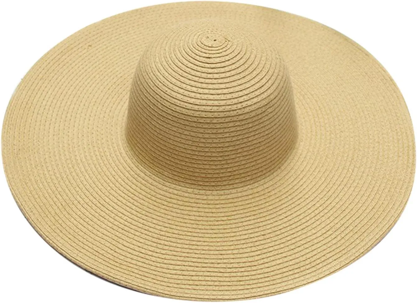 Fashion Wide Brim Straw Hats for Womens Summer Foldable Big Floppy Beach Sun Hats Ladies UV UPF 50  Vacation Outdoor Caps