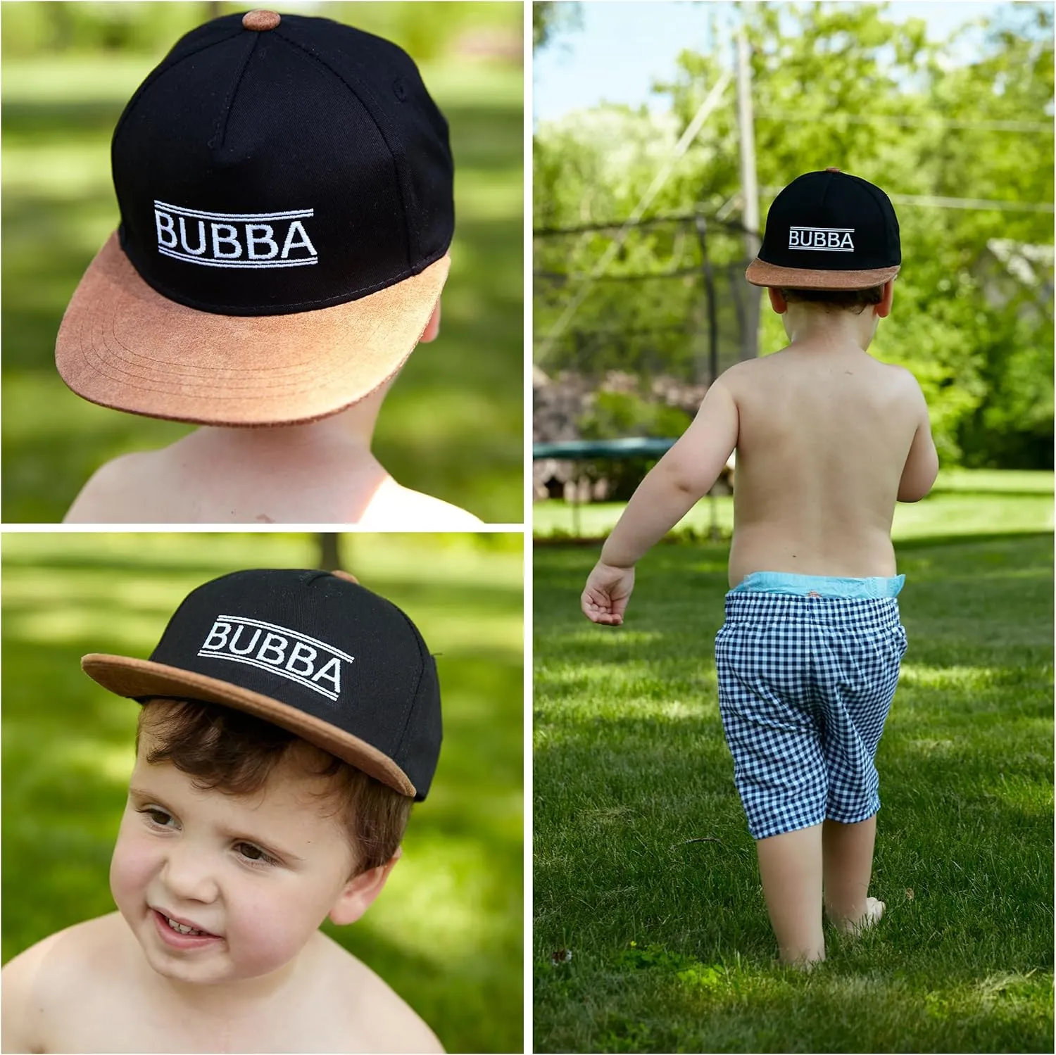 Funky Junque Kids Baseball Hat Girl Boy Toddler Infant Flat Brim Trucker Hat Youth Sun Beach Cap Summer Mesh