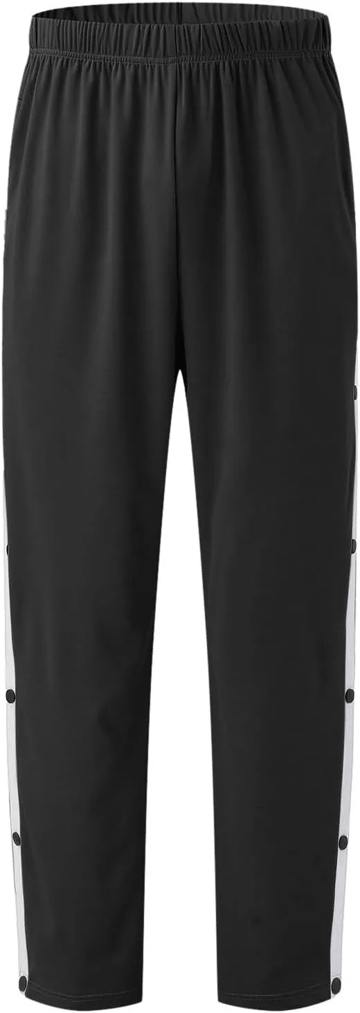 FZVYD Women's Casual Joggers Sweatpants Baggy Wide Straight Leg Loose Elastic Waist Drawstring Pants Trousers with Pockets