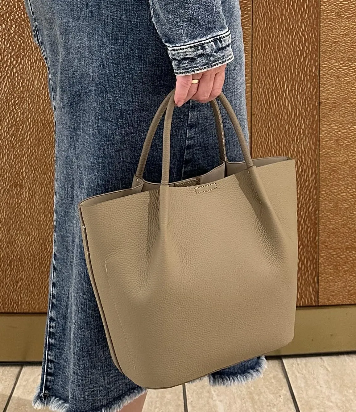 Genuine Leather Shoulder Bags Fashion Top-Handle Satchel Tote Handbags Crossbody Purse for Ladies