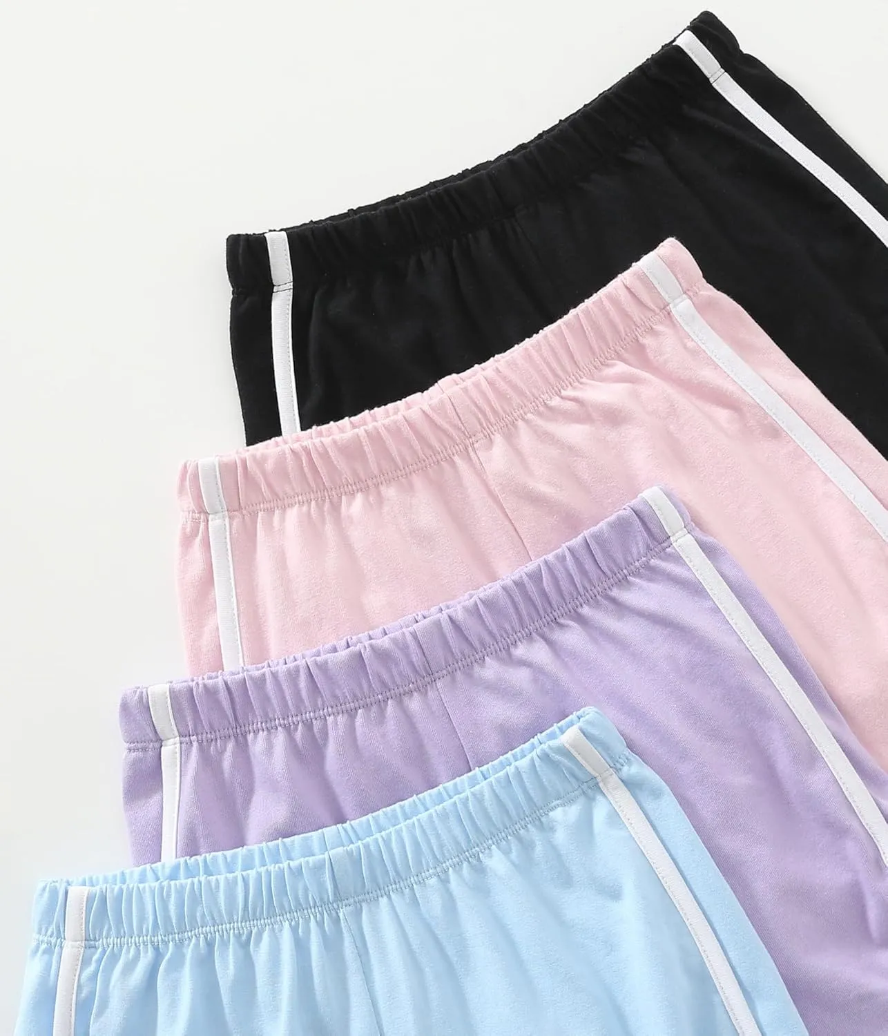 Girls Dolphin Shorts, Athletic Running Shorts for 5-16 Years