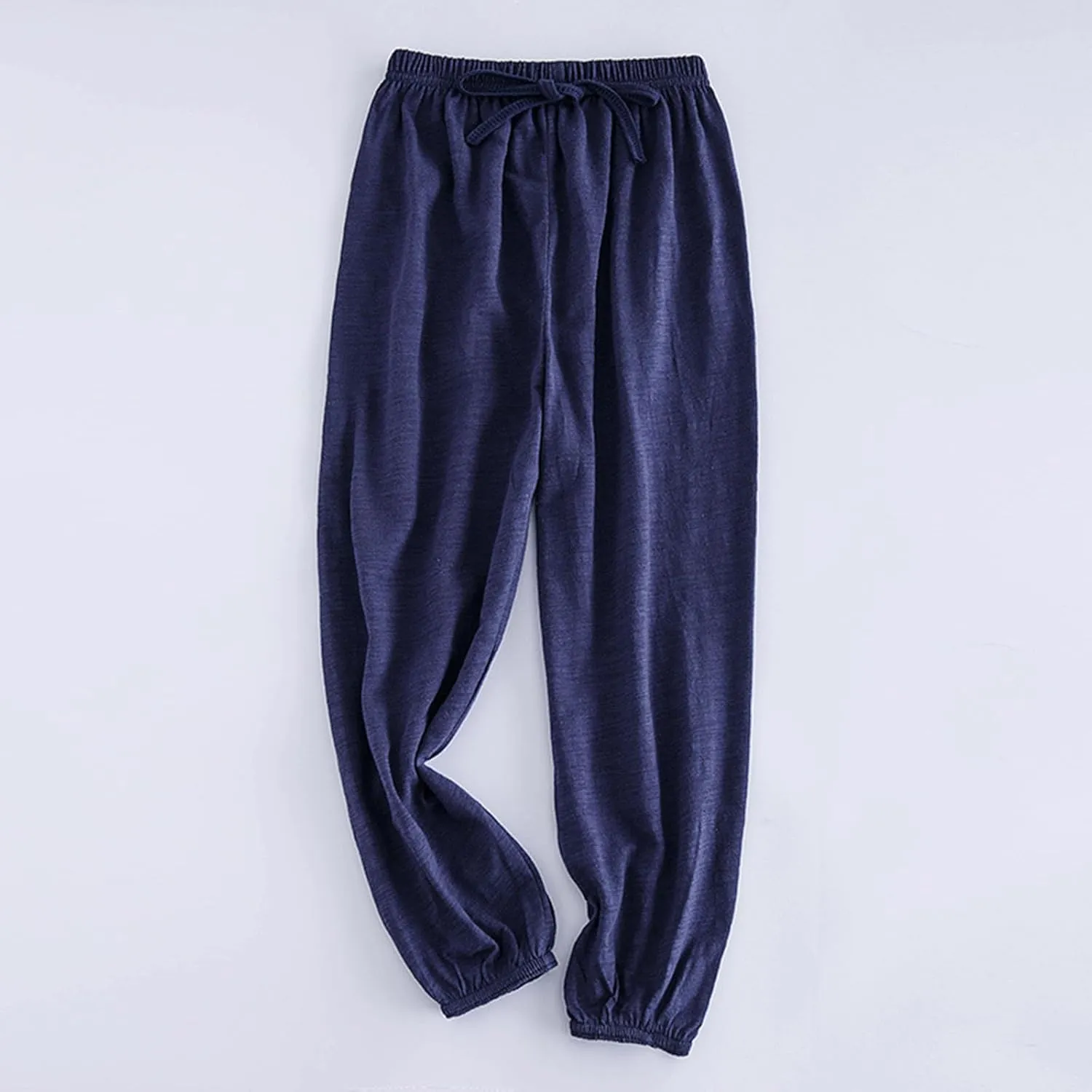 Girls Solid Color Lightweight Baggy Joggers Elastic Waist Sweatpants Kids Cotton Pants Loose Casual Joggers Pants