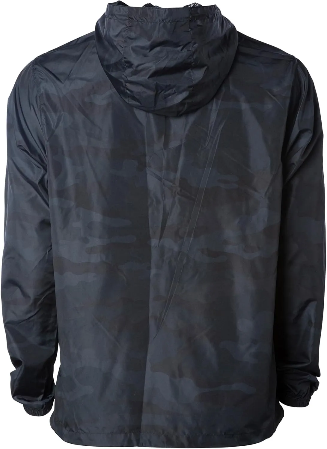 Global Blank Men's Windbreaker Jacket Lightweight Water-Resistant Windbreakers for Men