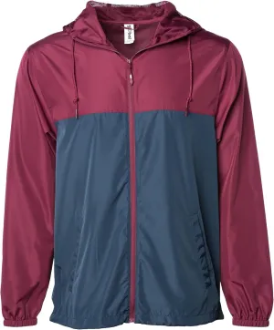 Global Blank Men's Windbreaker Jacket Lightweight Water-Resistant Windbreakers for Men