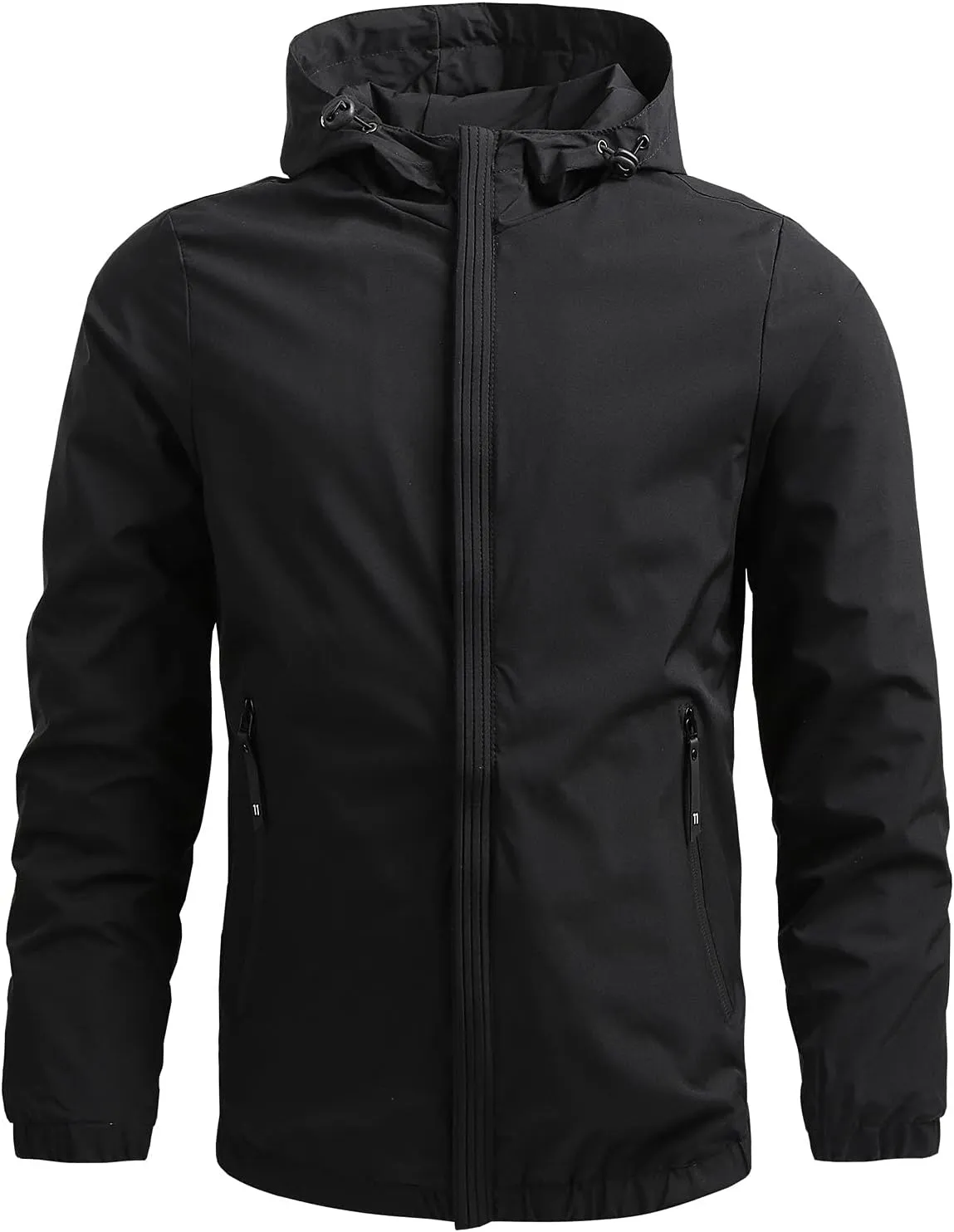 Hiking Rain Jacket Blouse Mens Waterproof Jacket Golf Wind Breaker Jackets Mountain Windbreaker Hooded Coat Work