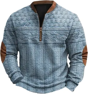 Jackets For Men Loose 3D Printed Zipper Long Sleeved Hoodie Yellow Hoodie Mens Windbreakers Mens Big And Tall