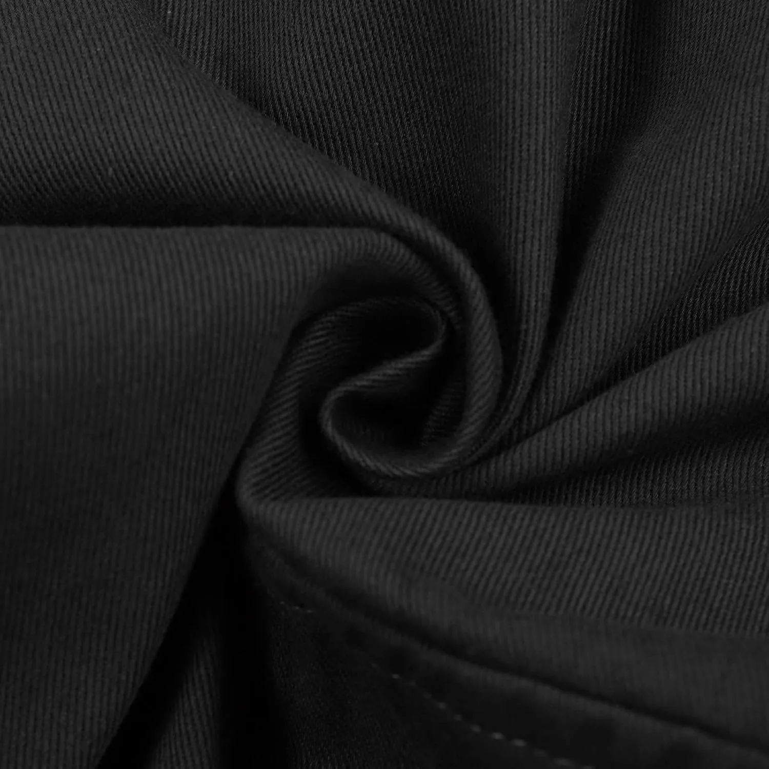 Men's Casual Cargo Pants Drawstring Elastic Waist Hiking Pants Work Joggers Streetwear Sweatpants