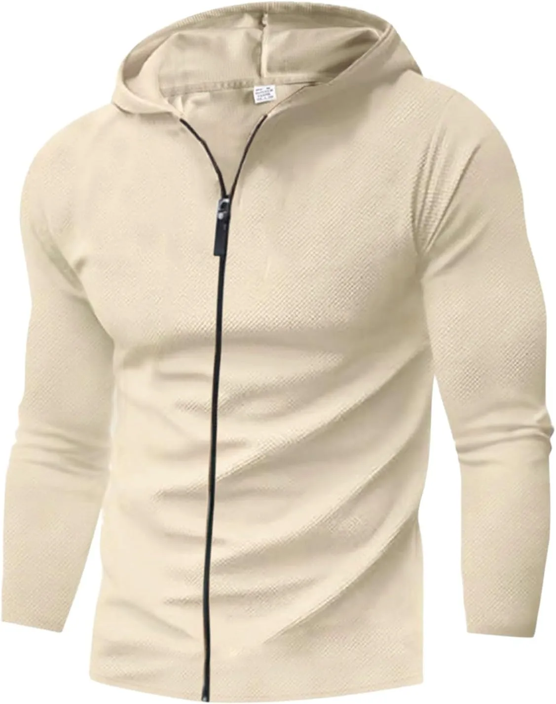 Men's Jogging Tracksuit Set 2024 Zipper Hooded Cardigan Solid Color Long Men's 2 Piece Tracksuit Polo Athletic