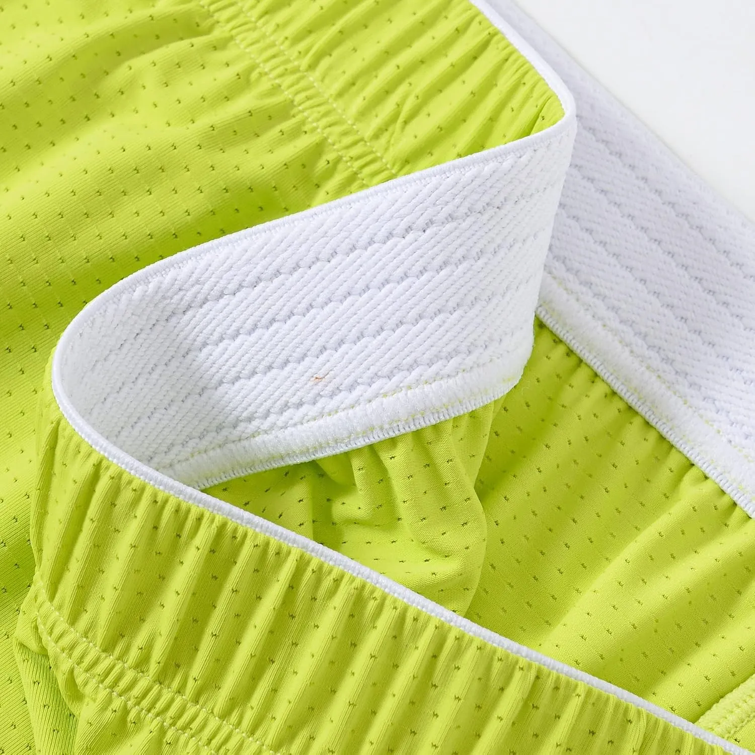 Men's Mesh Running Shorts with Side Slit