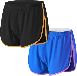 Men's Mesh Running Shorts with Side Slit