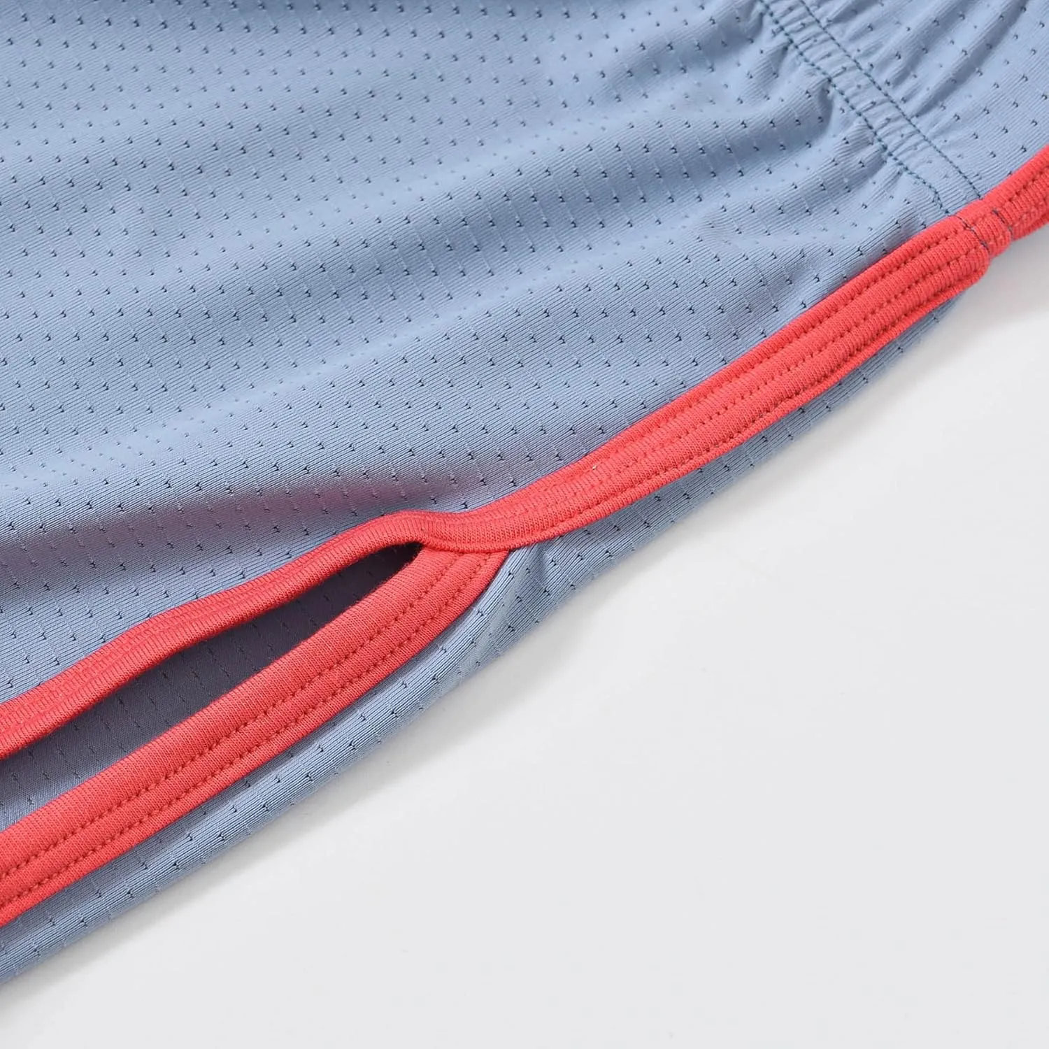 Men's Mesh Running Shorts with Side Slit
