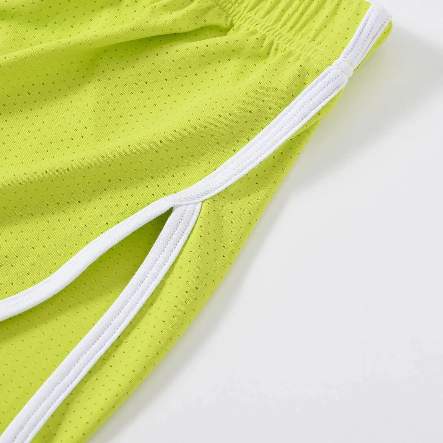 Men's Mesh Running Shorts with Side Slit