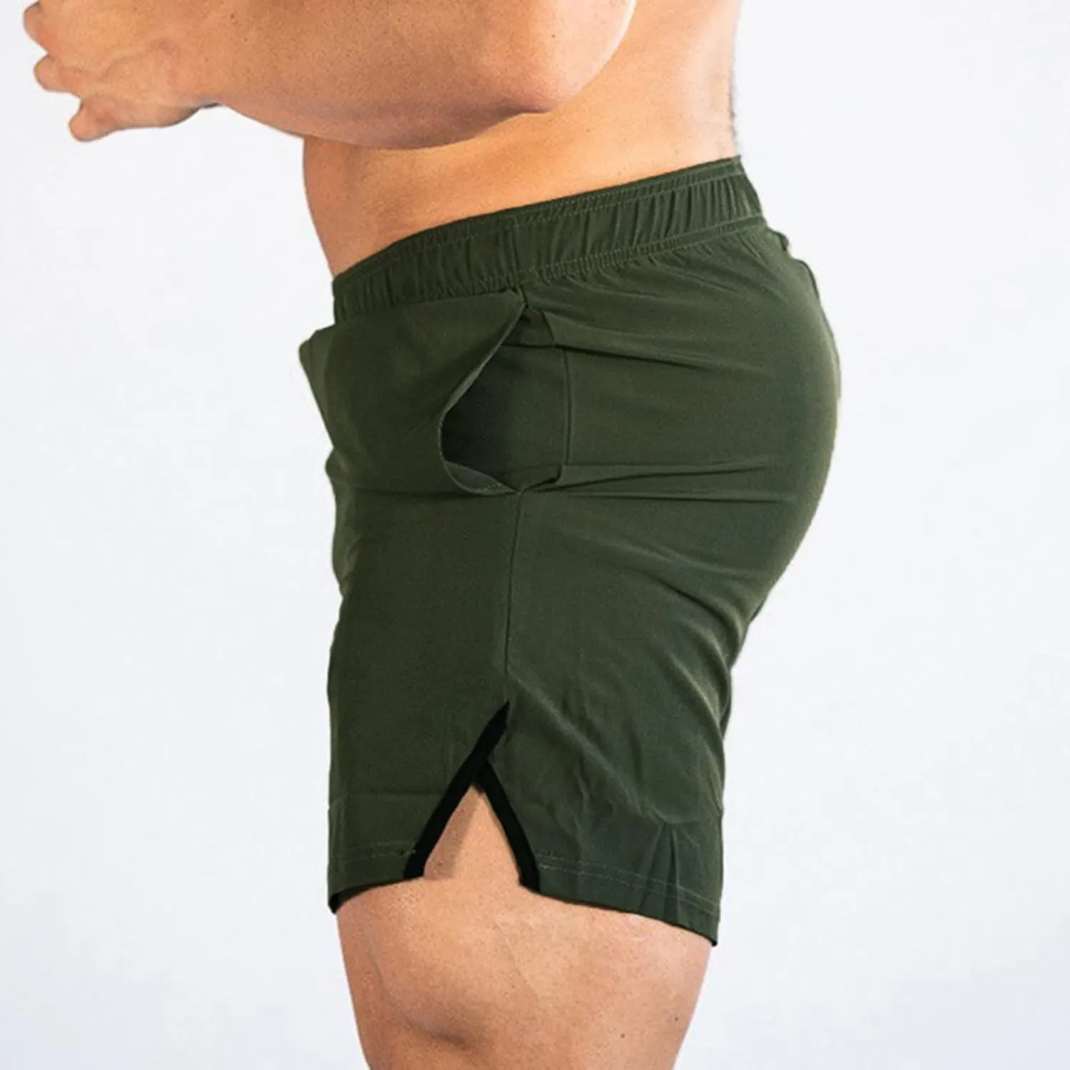 Mens Running Shorts, Men's 5" Athletic Workout Shorts Lightweight Quick Dry Training Gym Running Shorts for Men with Pockets