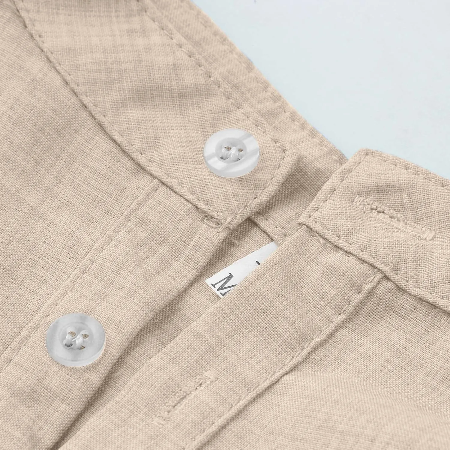 Mens Shirts Men'shirts Regular-Fit STwo-Pocket Flannel Shirt Wrinkle Resistant Button Front Shirt Pullover Top