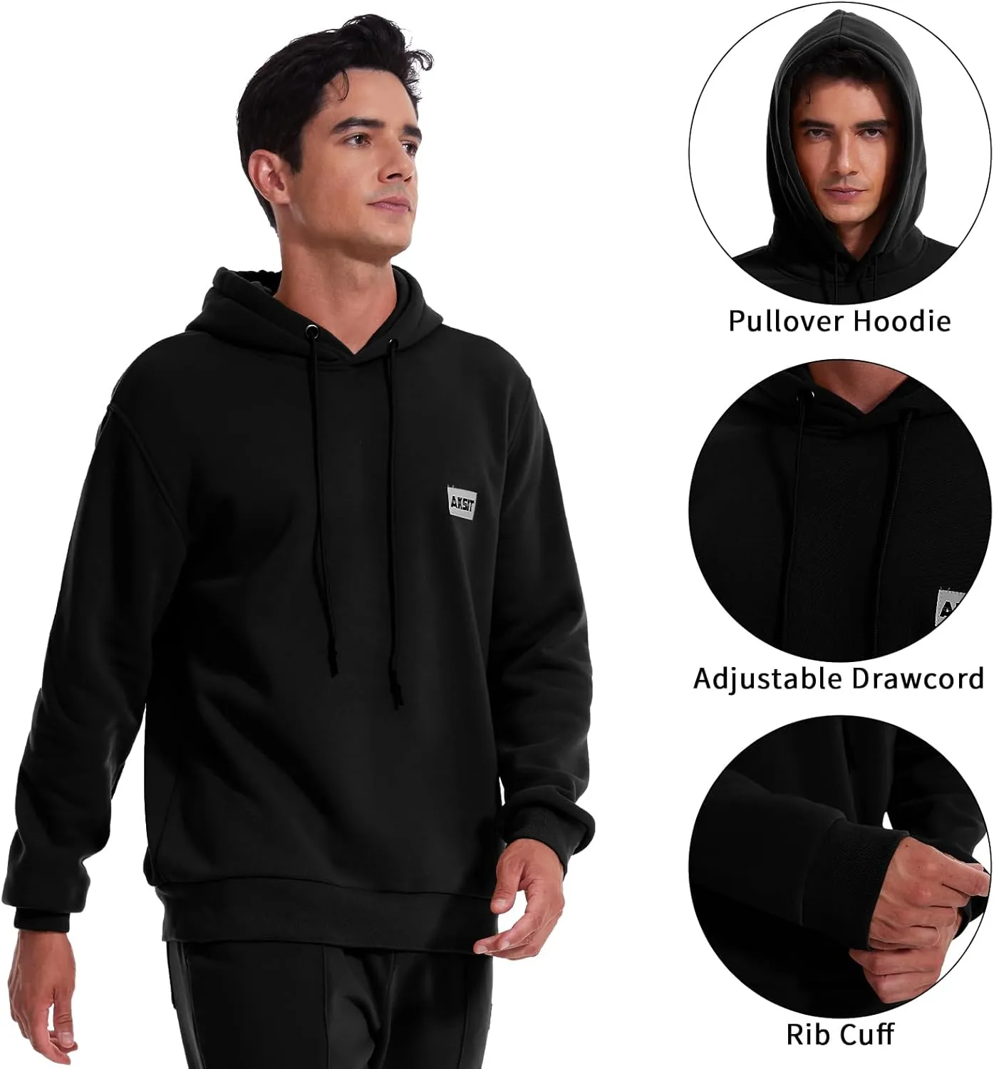 Men's Tracksuits Sweatsuit for Men Track Sweat Suits 2 Piece Hoodies and Jogger Sports Jogging Suits Set Outfits