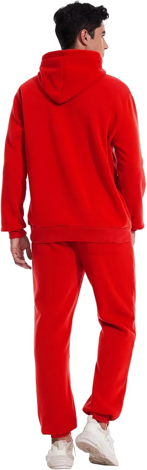 Men's Tracksuits Sweatsuit for Men Track Sweat Suits 2 Piece Hoodies and Jogger Sports Jogging Suits Set Outfits