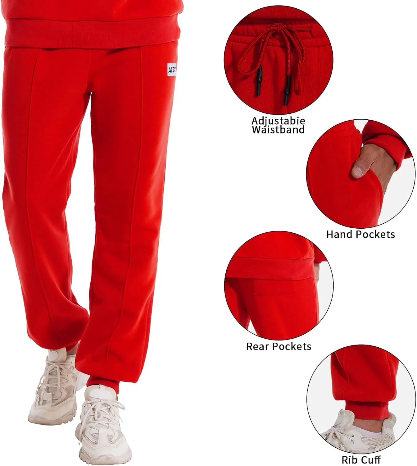 Men's Tracksuits Sweatsuit for Men Track Sweat Suits 2 Piece Hoodies and Jogger Sports Jogging Suits Set Outfits