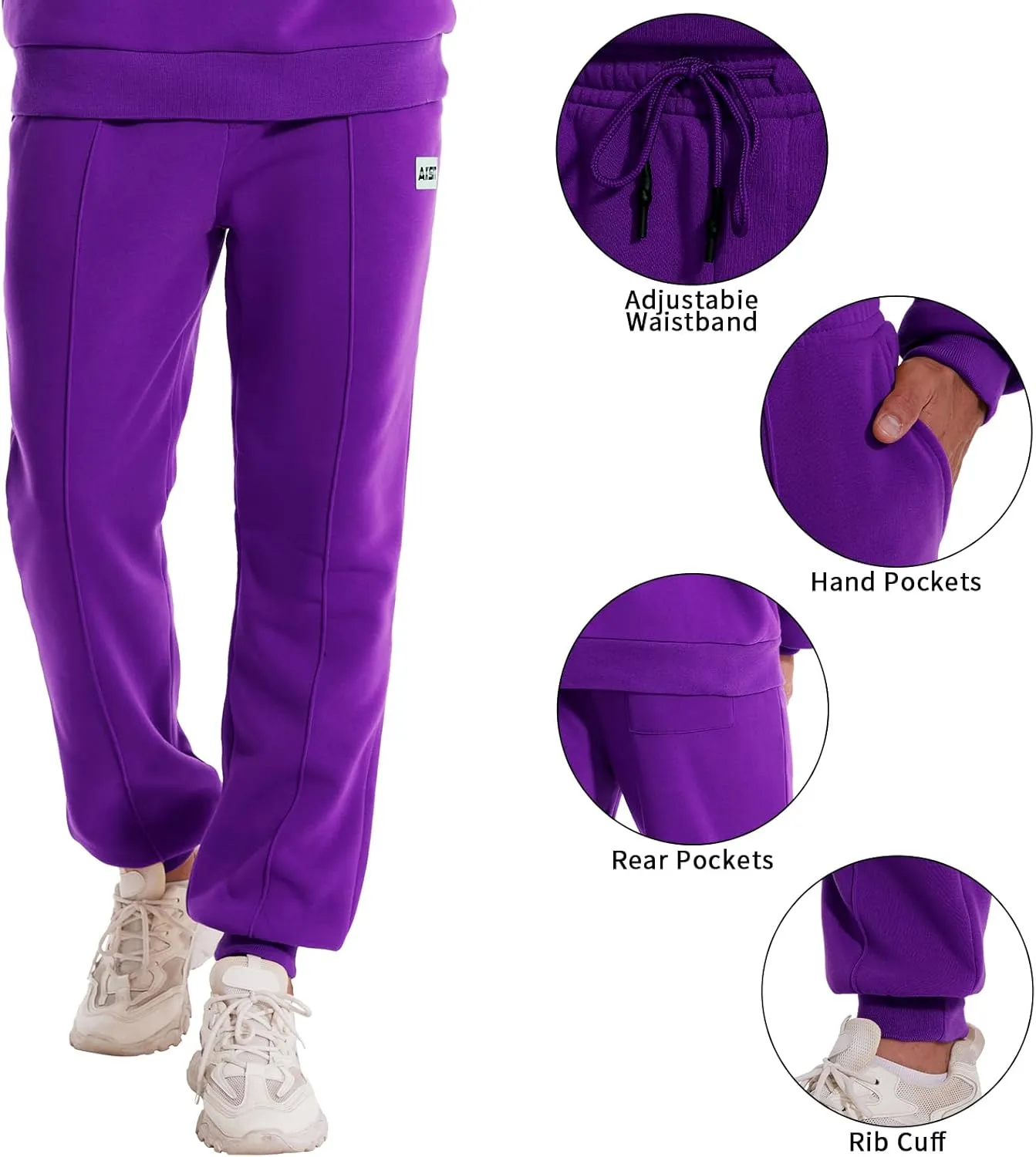 Men's Tracksuits Sweatsuit for Men Track Sweat Suits 2 Piece Hoodies and Jogger Sports Jogging Suits Set Outfits