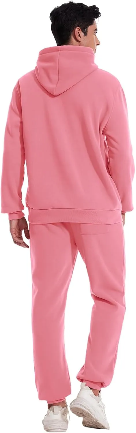 Men's Tracksuits Sweatsuit for Men Track Sweat Suits 2 Piece Hoodies and Jogger Sports Jogging Suits Set Outfits