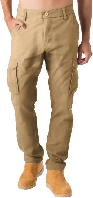 Men's Workout Athletic Golf Jogging Pants with Pockets Elastic Waist Button Lightweight Running Hiking Pants for Men