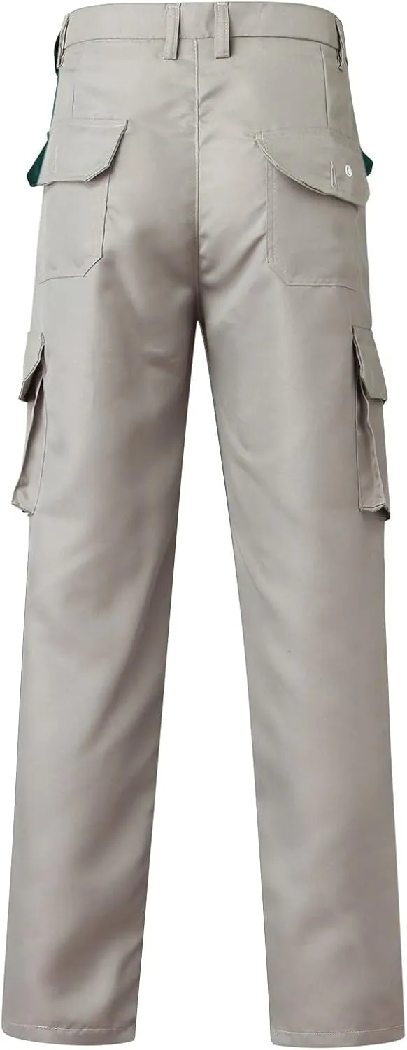 Men's Workout Athletic Golf Jogging Pants with Pockets Elastic Waist Button Lightweight Running Hiking Pants for Men