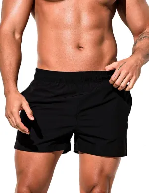 Men's Workout Shorts 5" Lightweight Running Shorts Quick Dry