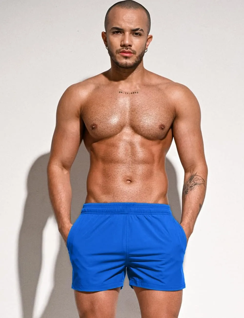 Men's Workout Shorts 5" Lightweight Running Shorts Quick Dry