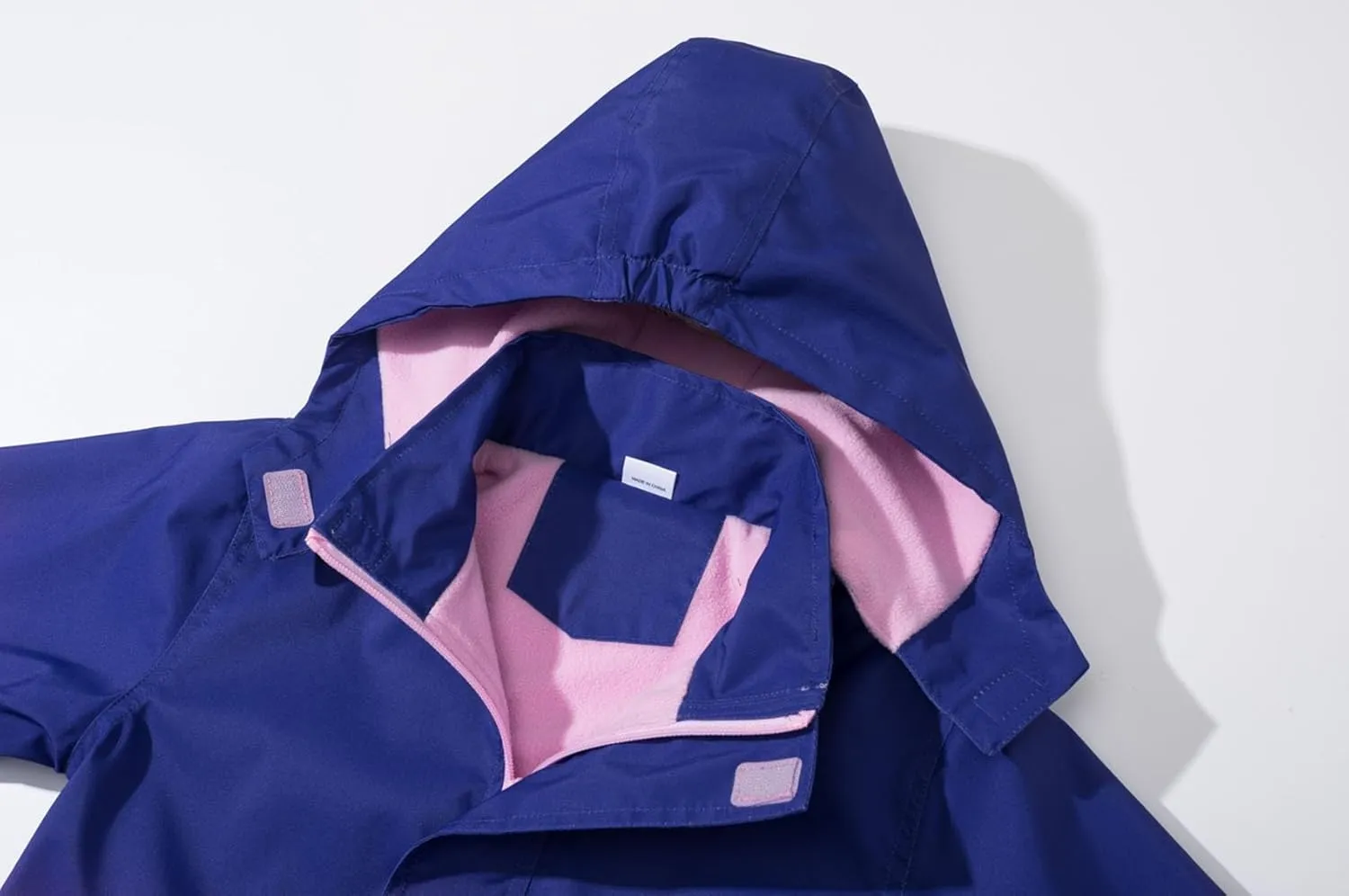 MGEOY Boys Girls Rain Jackets Lightweight Waterproof Hooded Raincoats Windbreakers for Kids 4-14Y