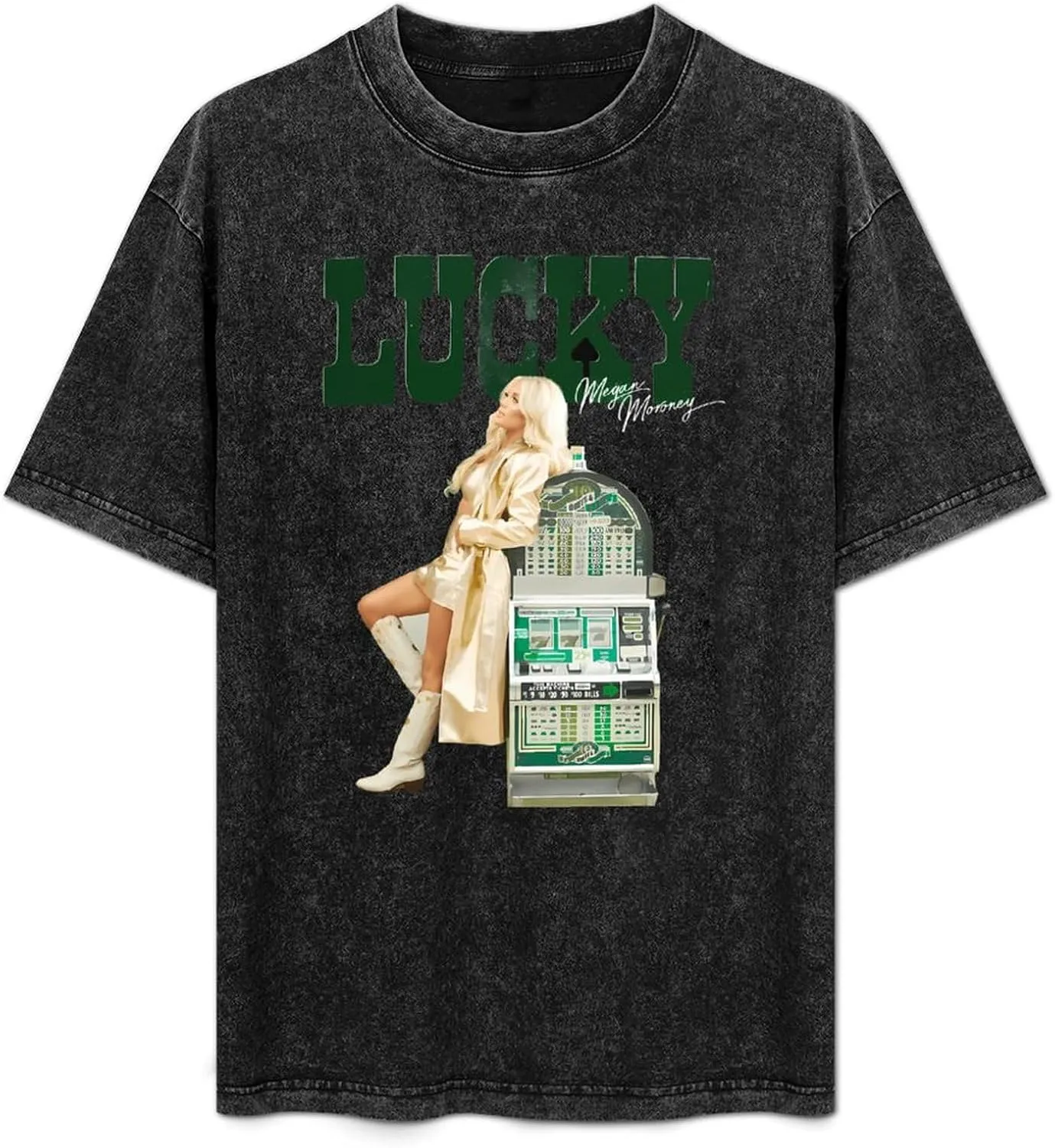 Moisture-Wicking Retro Oversized Cotton T-Shirt Stylish Shirt Crew Neck Tees