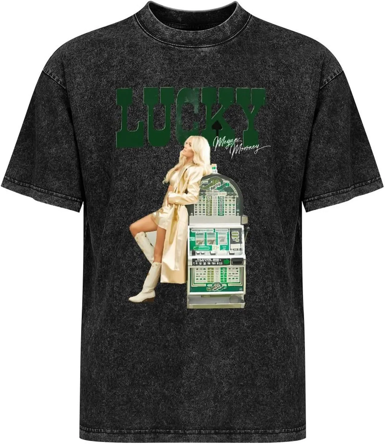 Moisture-Wicking Retro Oversized Cotton T-Shirt Stylish Shirt Crew Neck Tees
